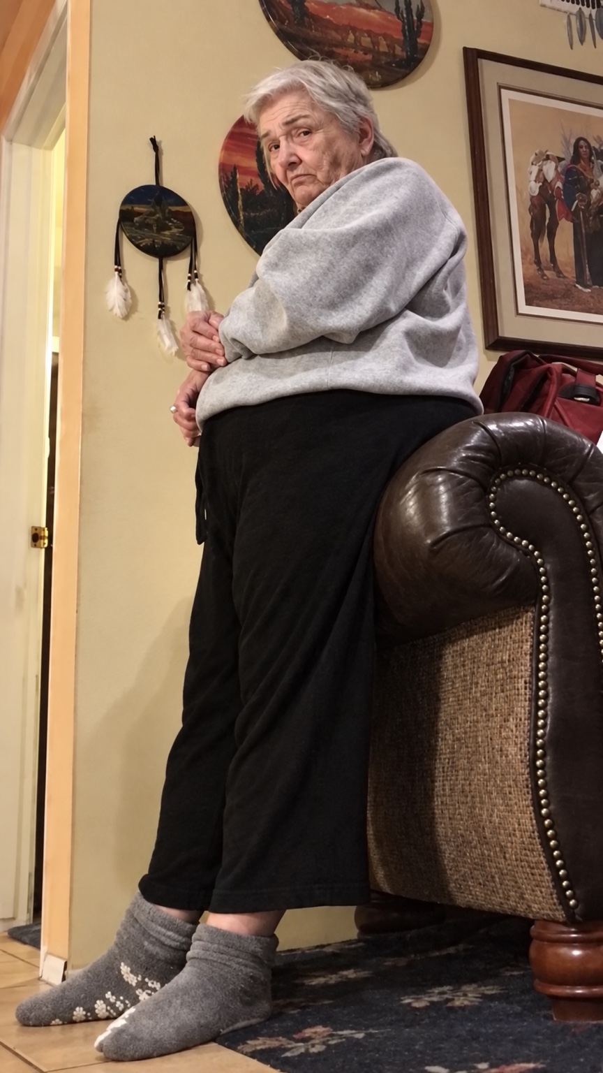 POV: You lowered the thermostat and accidentally challenged her authority.