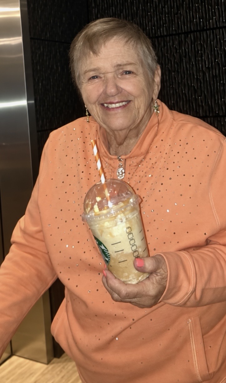 Harrah’s, Starbucks, and Grandma dressed like the jackpot.