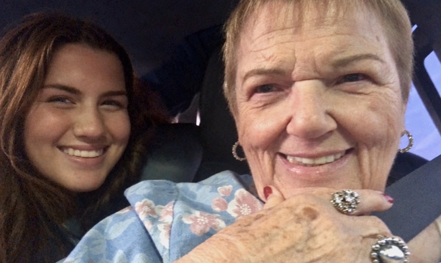 Me and Gram after seeing The Nun in theatres.